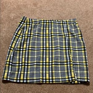 patterned skirt
